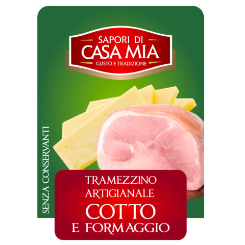 Prosciutto cotto, formaggio e maionese