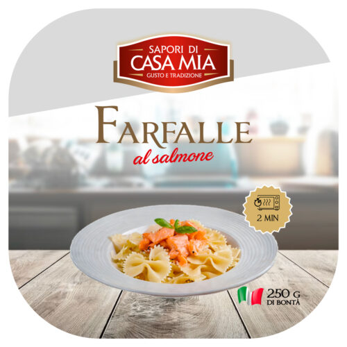 Farfalle al salmone