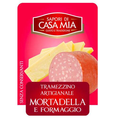 Mortadella, formaggio e maionese