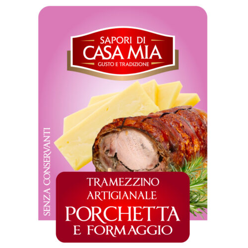 Porchetta, formaggio e maionese