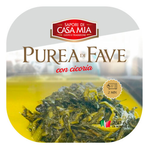 Purea di fave con cicoria
