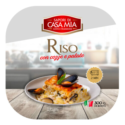 Riso con patate e cozze