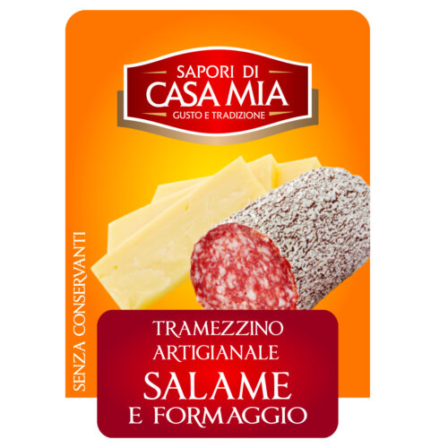 Salame, formaggio e maionese