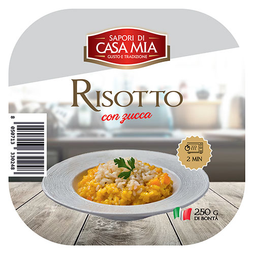 Risotto con zucca