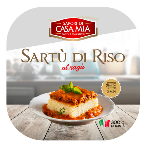 Sartù di riso al ragù