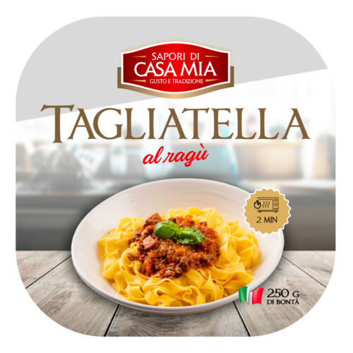 Tagliatelle con ragù alla bolognese