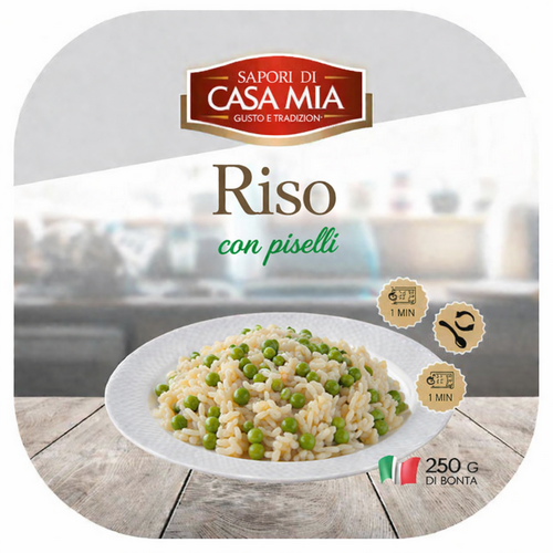 Riso con piselli