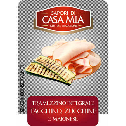 Integrale tacchino, zucchine e maionese
