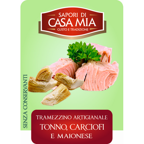 Tonno, carciofi e maionese